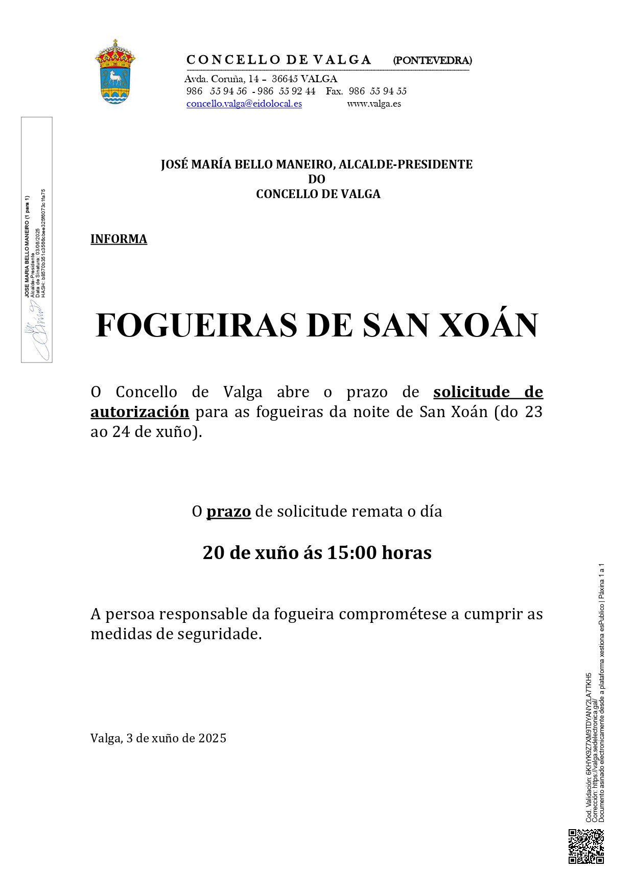San Xoán 2025