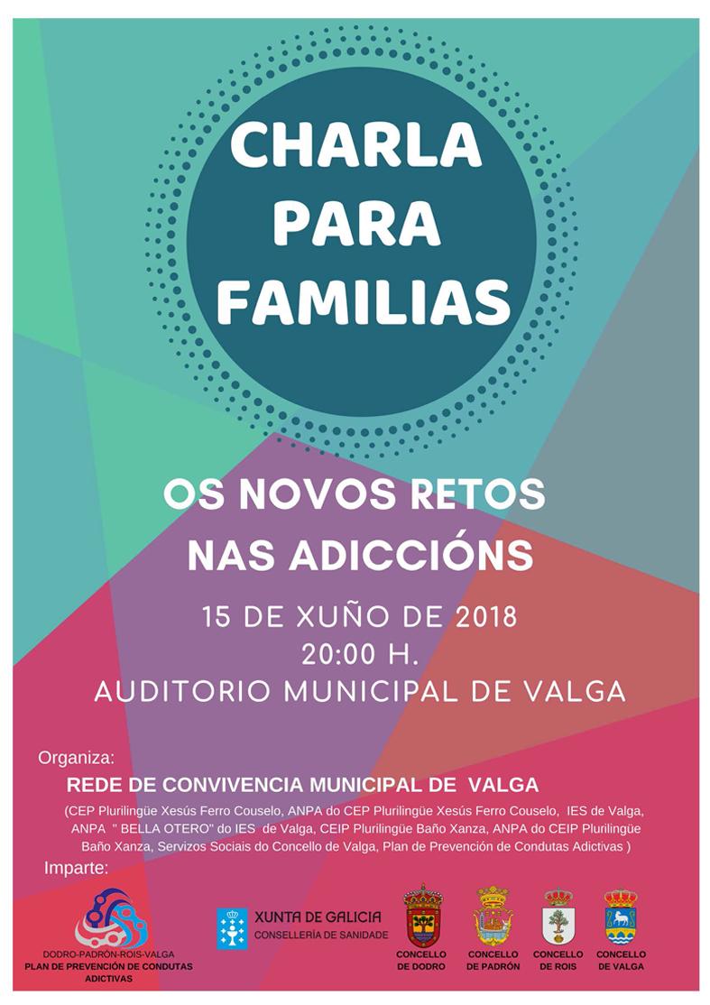 Charla os novos retos nas adiccións