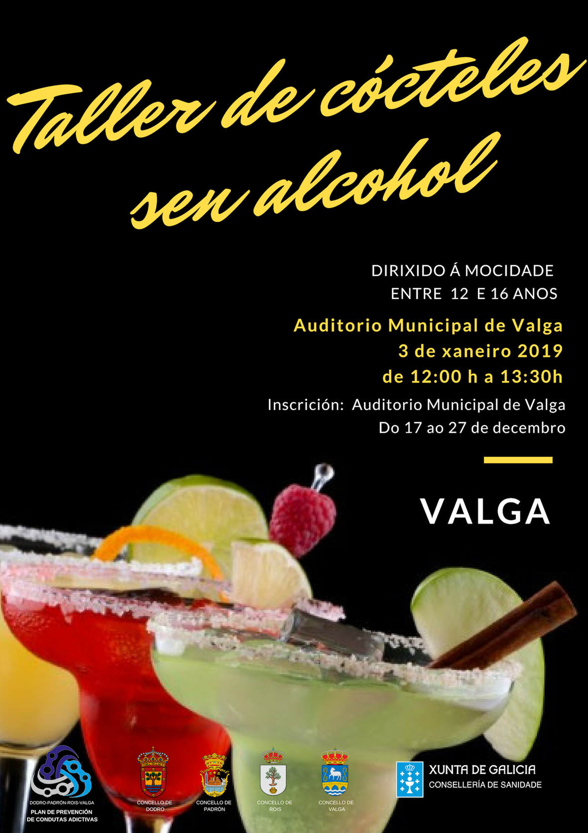 cócteles Valga